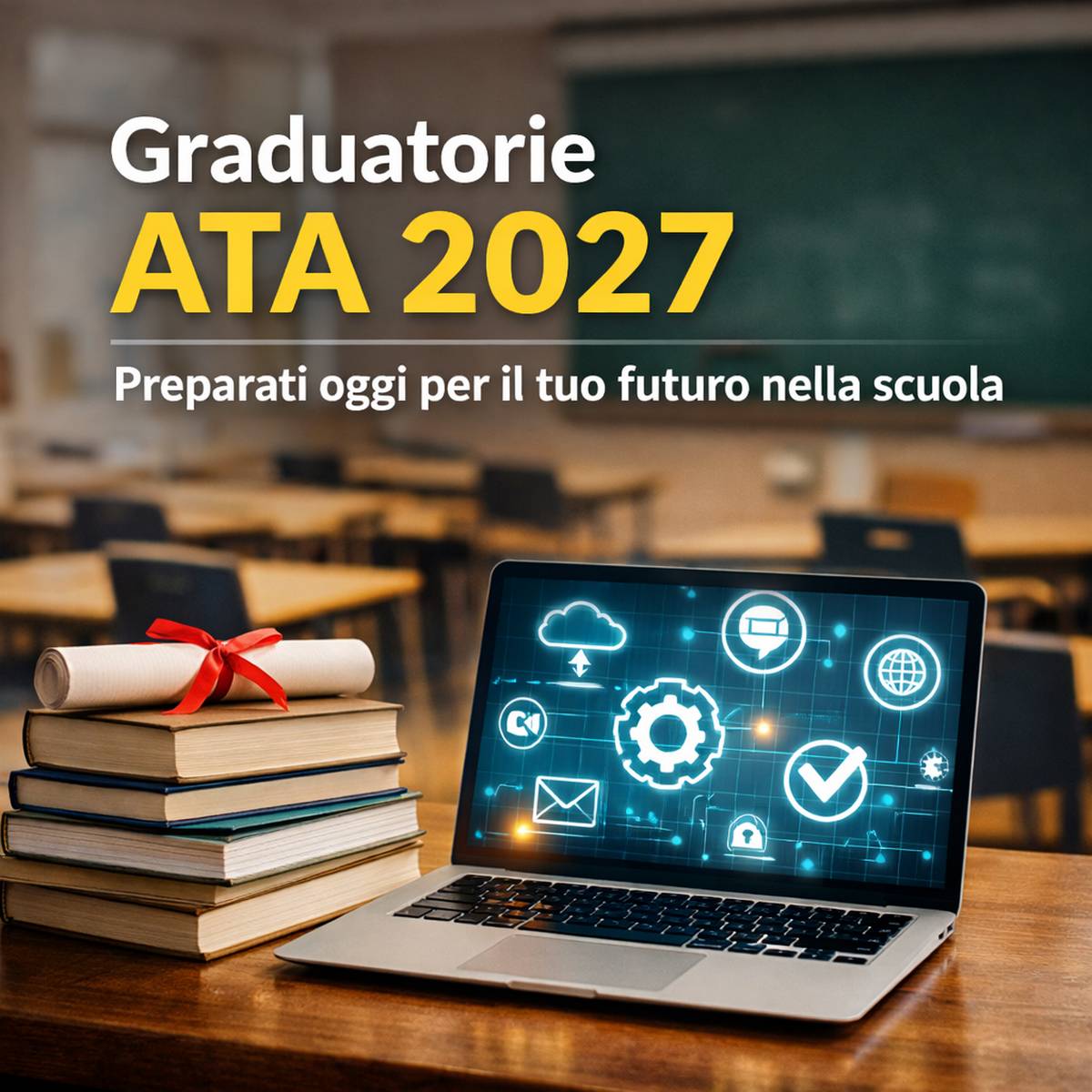 Scopri di più sull'articolo Graduatorie ATA 2027: requisiti, novità e perché iniziare ora con la certificazione CIAD