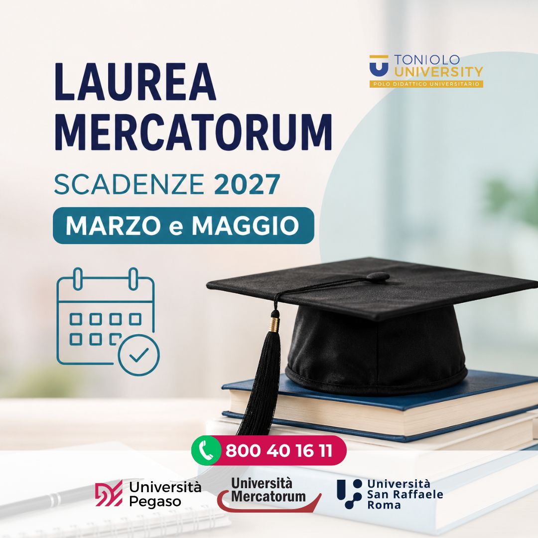 Al momento stai visualizzando Sessioni di Laurea Mercatorum 2027: scadenze, adempimenti e calendario per marzo e maggio