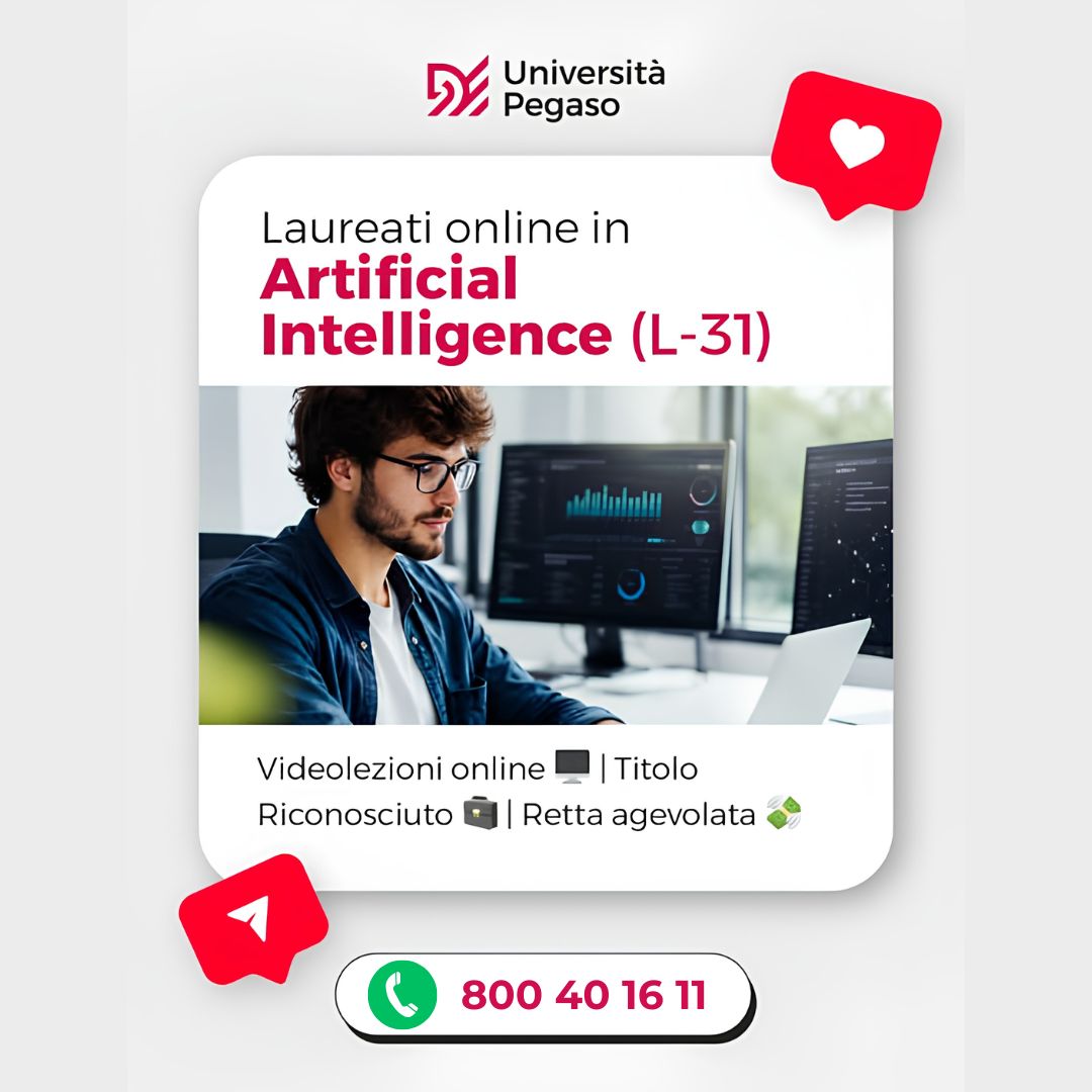 Al momento stai visualizzando Laurea in Artificial Intelligence Online: il percorso L-31 per entrare nel futuro del digitale