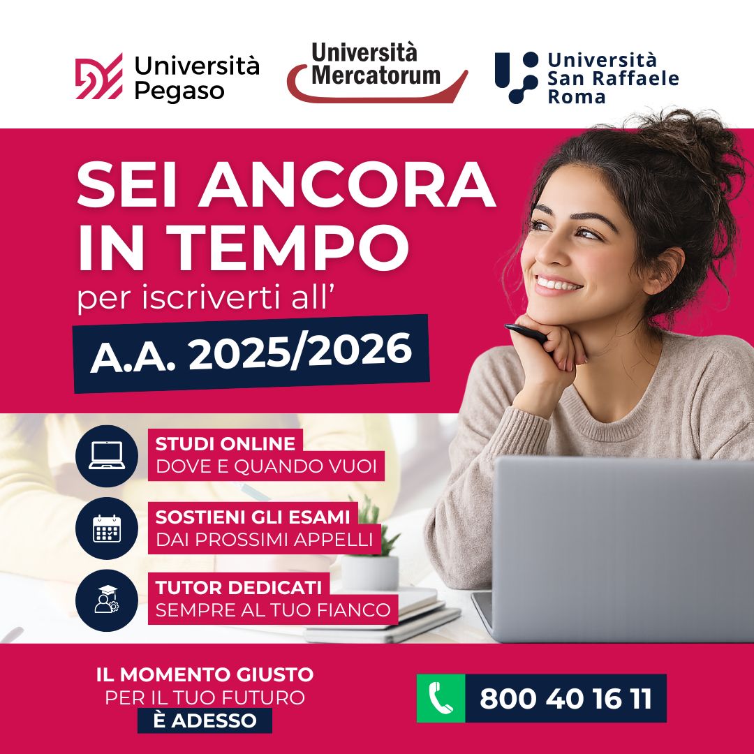 Al momento stai visualizzando Recupera l’Anno Accademico 2025/2026: Iscriviti Ora all’Università Online
