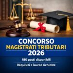 Concorso magistrati tributari 2026
