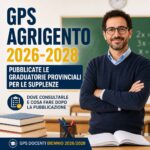 GPS Agrigento 2026-2028: graduatorie provinciali pubblicate