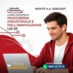Laurea Magistrale LM-33 Ingegneria Industriale e dell'Innovazione | Mercatorum
