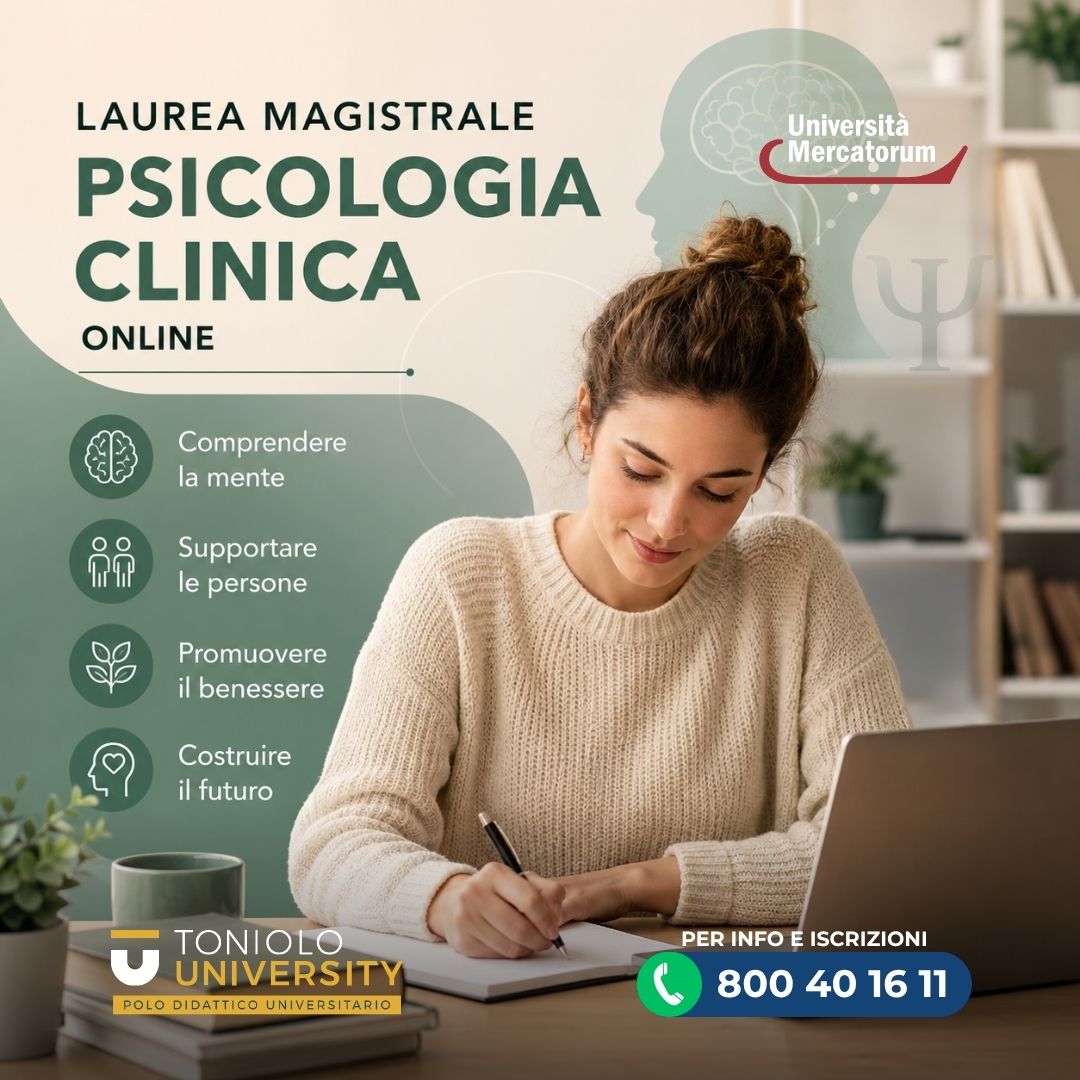 Al momento stai visualizzando Laurea Magistrale LM-51 in Psicologia Clinica Online Mercatorum: guida completa al nuovo corso 2026/2027