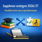 Supplenze sostegno 2026/27: possibili anche per chi non è specializzato