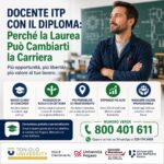 Docente ITP con il Diploma: Perché la Laurea Può Cambiarti la Carriera