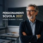 Pensionamenti Scuola 2027: domande dal 25 settembre al 21 ottobre