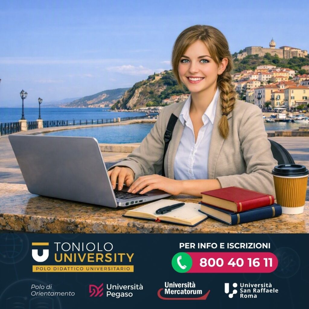 Iscrizioni UniPegaso Agropoli con orientamento gratuito. Pegaso, Mercatorum e San Raffaele. Numero Verde 800 401611.