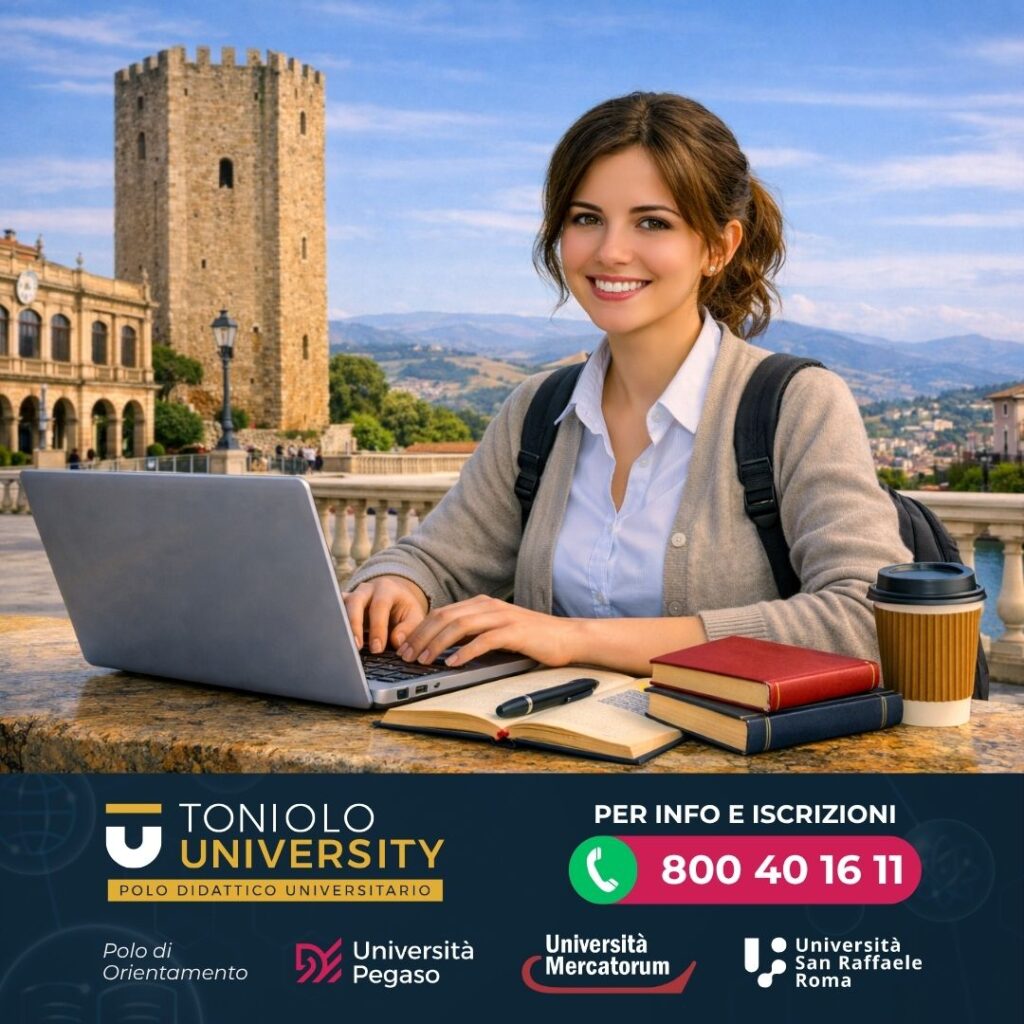 UniPegaso Enna: lauree online con il supporto del Polo Toniolo University