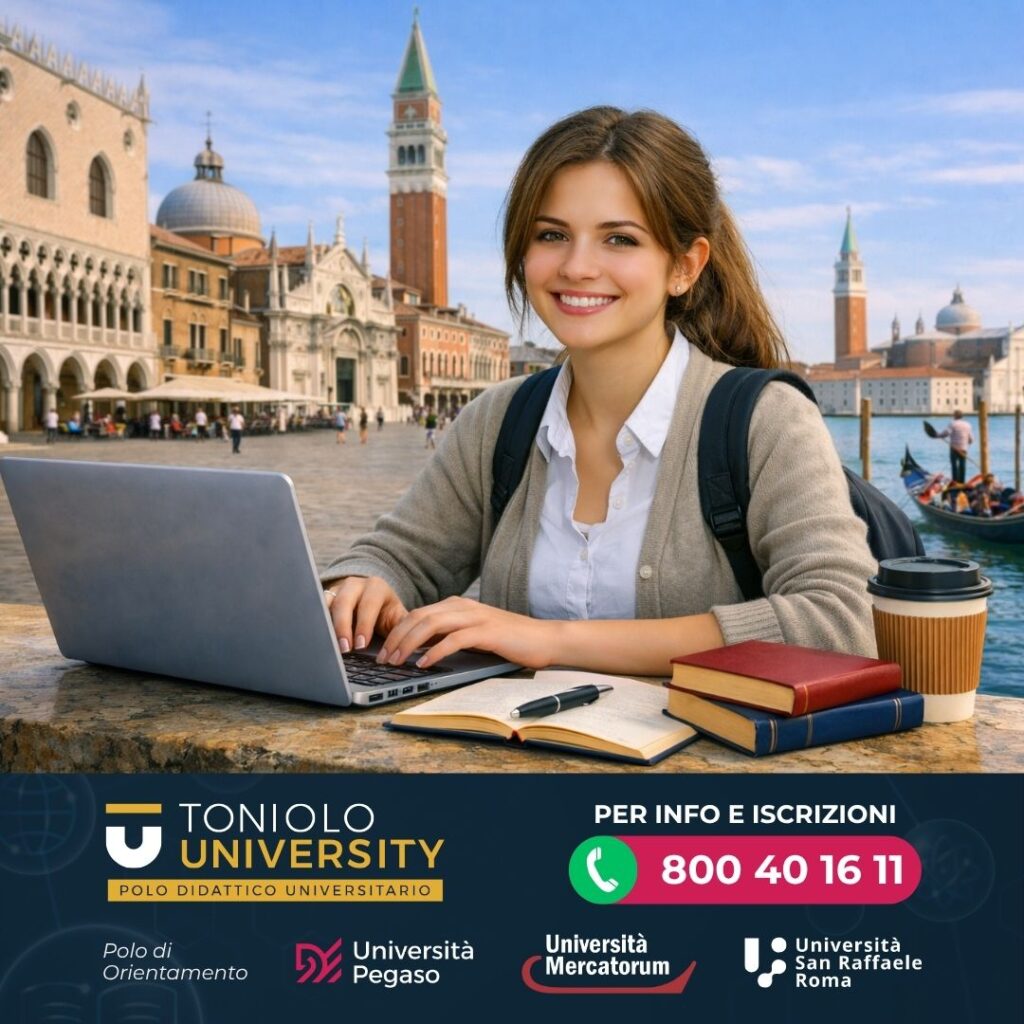 UniPegaso Venezia: lauree online con orientamento dedicato