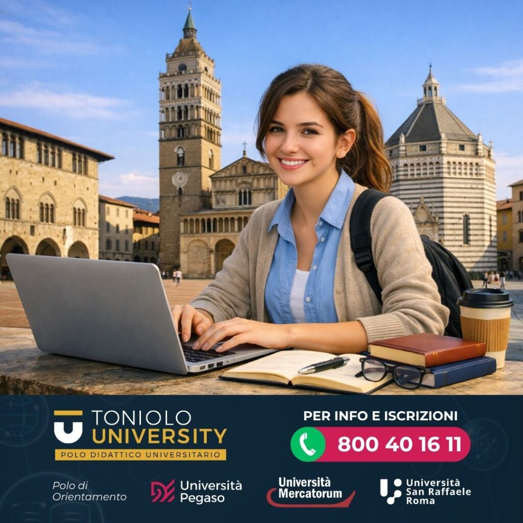 Università Telematica a Pistoia: studia online con l'Università Pegaso