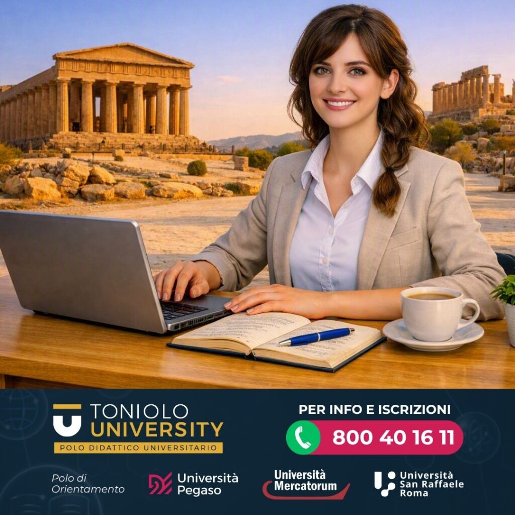 UniPegaso Agrigento: orientamento universitario con Toniolo University
