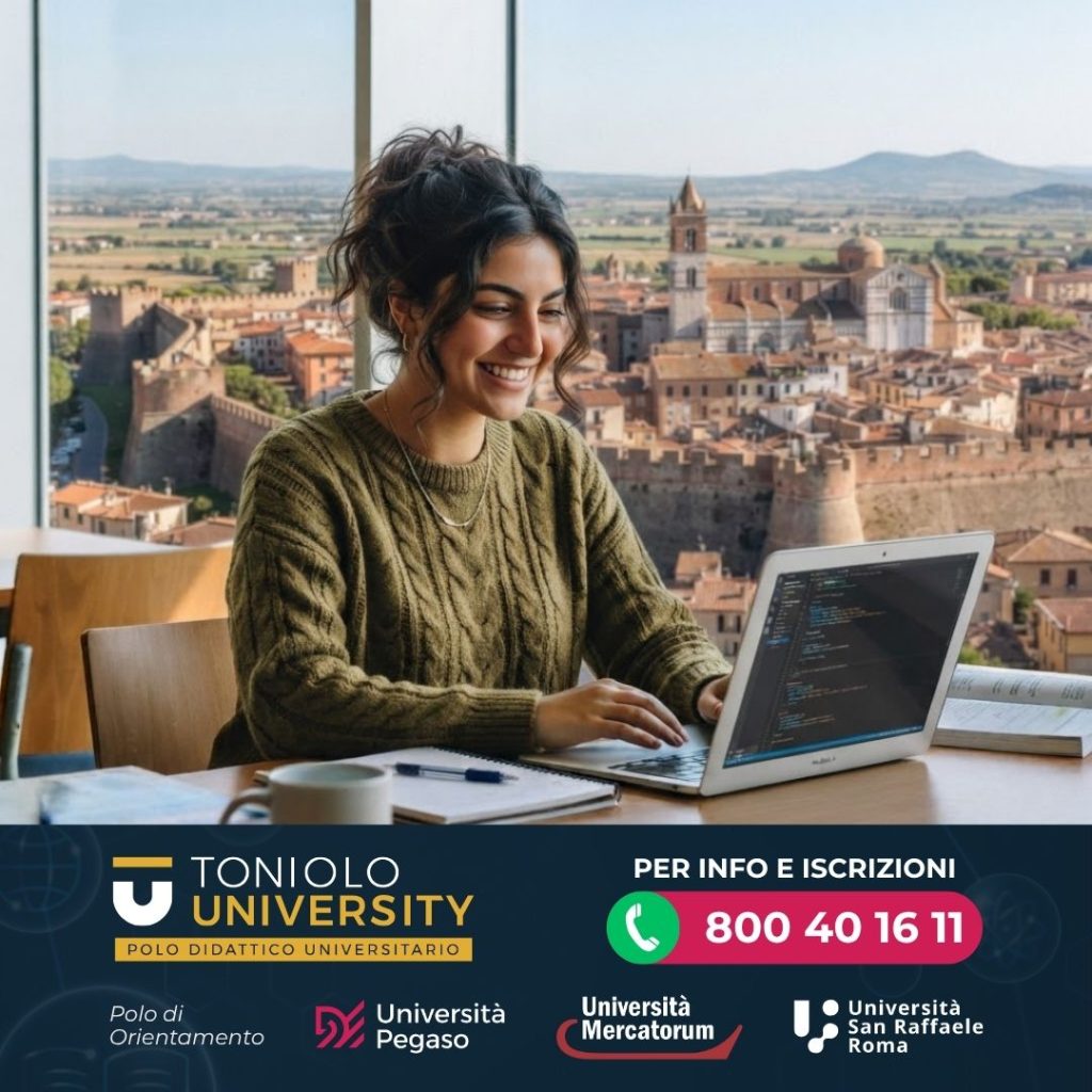 UniPegaso Grosseto: orientamento universitario con Toniolo University