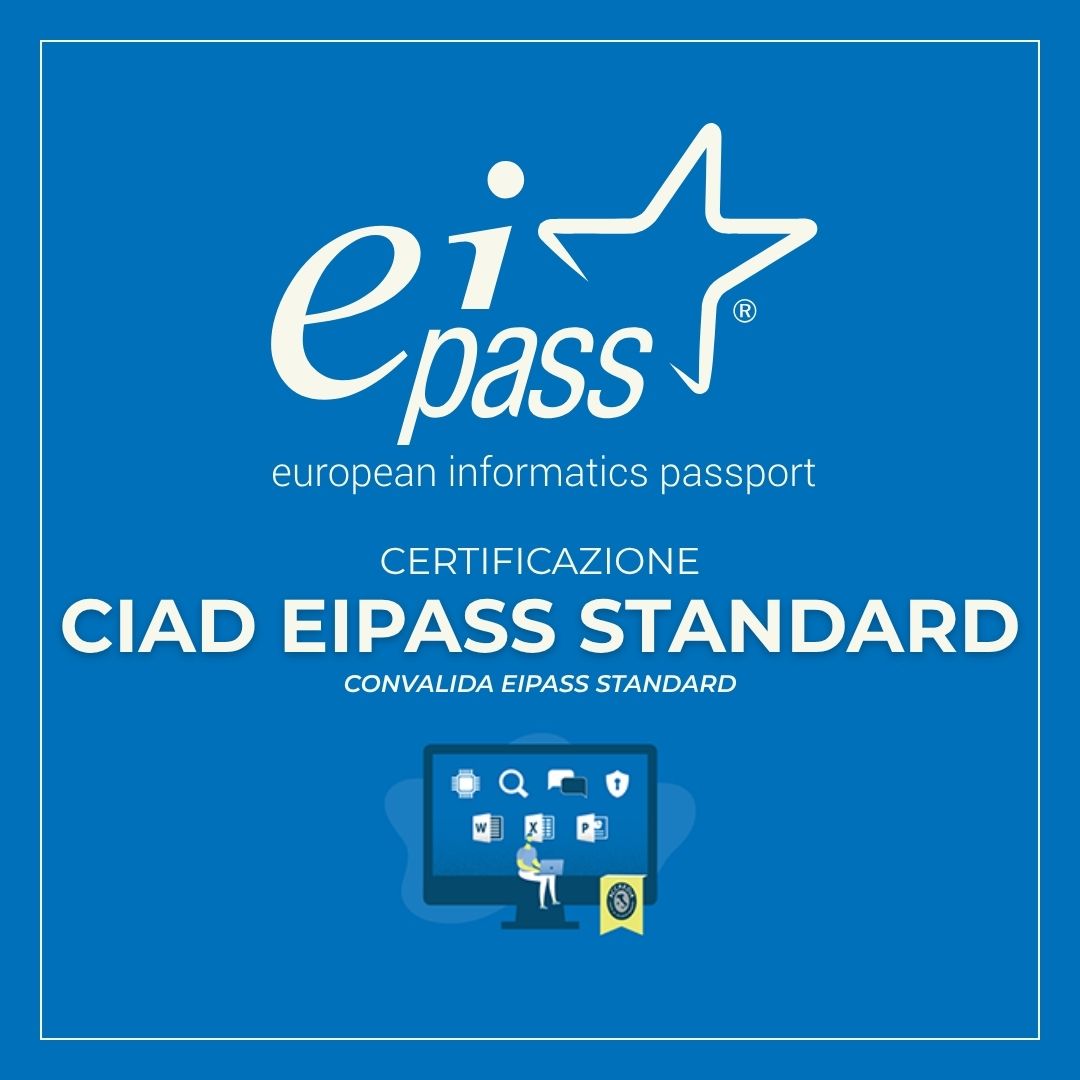 Convalida EIPASS Standard - CIAD accreditata Accredia